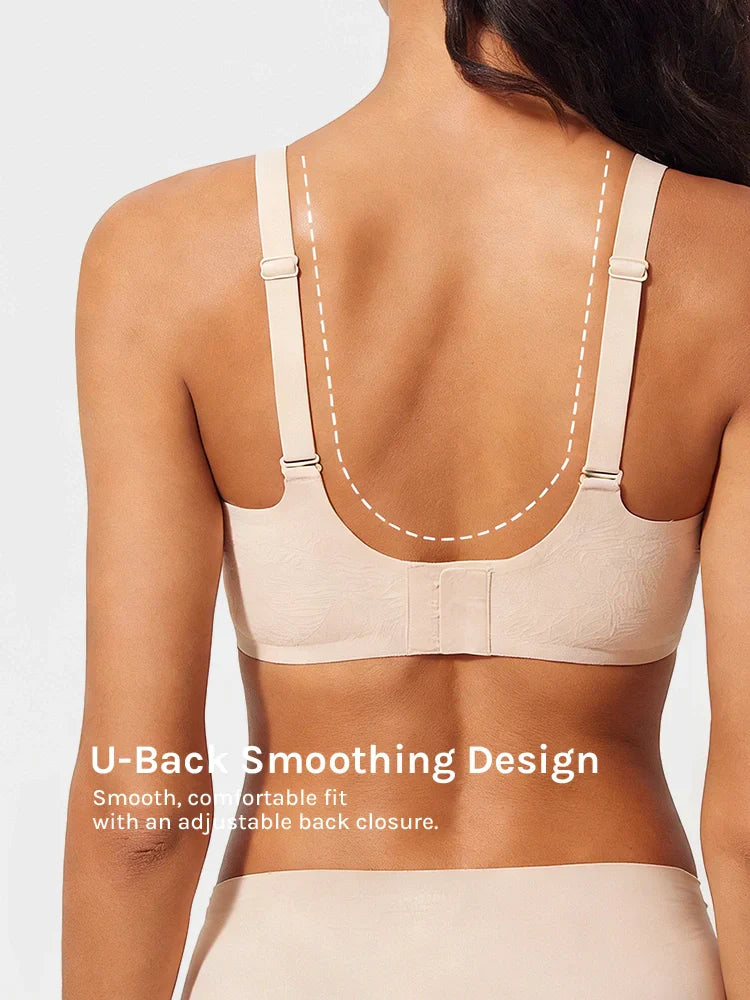 Full Coverage Seamless Wireless Jelly Support Bra