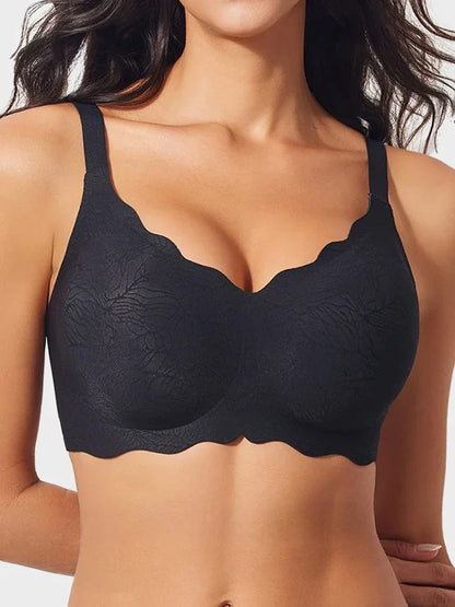 Full Coverage Seamless Wireless Jelly Support Bra